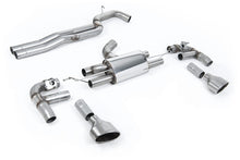 Load image into Gallery viewer, Audi RS3 8V - 80MM Race Non-Resonated (Loudest) Cat-Back Exhaust System with Titanium Trims