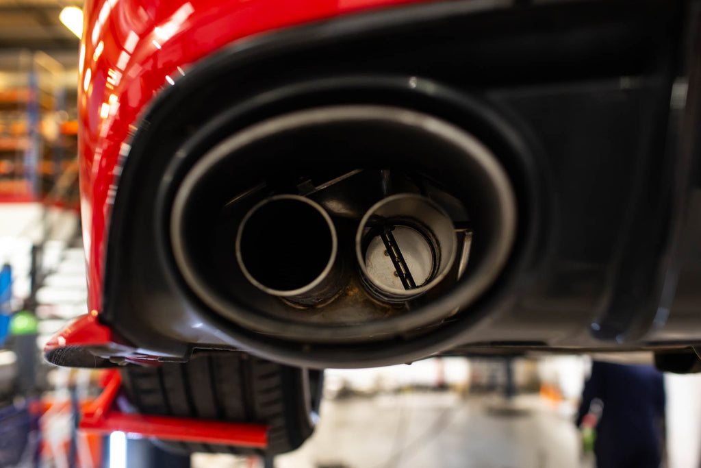 Audi RS6/RS7 C7 - Non-Resonated (Louder) Cat-Back Exhaust System - Uses OE Tips