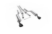Load image into Gallery viewer, Audi RS6 C5 - Resonated (Quieter) Cat-Back Exhaust System with Cerakote Black Trims