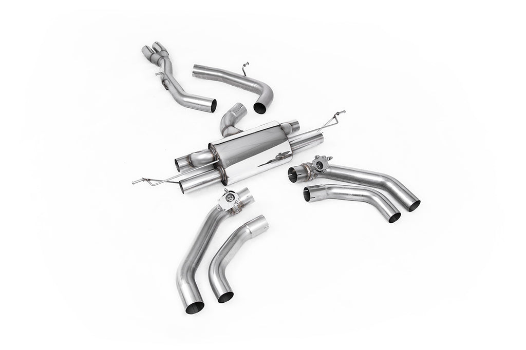 Audi RSQ3 - 80mm OPF Back Race (Loudest) Exhaust System - Fits with OE Tailpipes