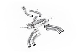 Audi RSQ3 - 80mm OPF Back Race (Loudest) Exhaust System - Fits with OE Tailpipes