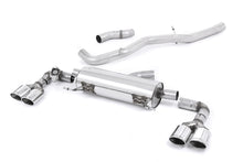 Load image into Gallery viewer, Audi S1 - Non-Resonated (Louder) Cat-Back Exhaust System with Quad Polished Oval Trims
