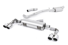 Load image into Gallery viewer, Audi S1 - Resonated (Quieter) Cat-Back Exhaust System with Quad Polished Round Trims