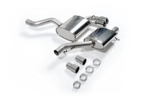 Load image into Gallery viewer, Audi S3 8P 3-door - Resonated (Quieter) Cat-Back Exhaust System with Polished Trims