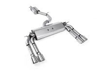 Load image into Gallery viewer, Audi S3 8V/V.2 - Resonated (Quieter) Cat-Back Exhaust System with Quad Oval Polished Trims
