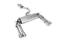 Load image into Gallery viewer, Audi S3 8V/V.2 - Resonated (Quieter) Cat-Back Exhaust System with Quad Round Polished Trims