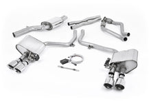 Load image into Gallery viewer, Audi S4 V6/S5 3.0 B8.5 - Valved &amp; Resonated (Quieter) Cat-Back Exhaust System with Polished Trims