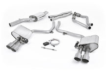 Load image into Gallery viewer, Audi S4 V6/S5 3.0 B8.5 - Valved &amp; Resonated (Quieter) Cat-Back Exhaust System with Titanium Trims