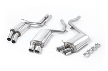 Load image into Gallery viewer, Audi S5 V8 - Resonated (Quieter) Cat-Back Exhaust System with Polished Trims (For Manual Models)