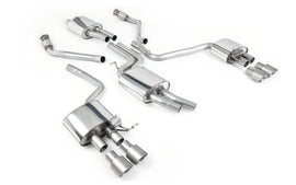 Audi SQ5 Supercharged - Cat-Back Exhaust System with Quad Titanium Trims