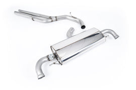 Audi TTRS MK2 2.5L - Non-Resonated (Louder) Racing Cat-Back Exhaust System - Uses OE Trims