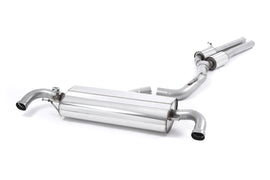 Audi TTRS MK2 2.5L - Resonated (Quieter) Racing Cat-Back Exhaust System - Uses OE Trims