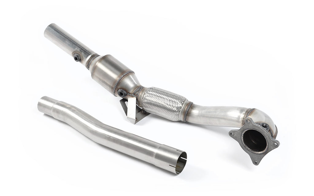 Audi TTS MK2 Quattro - Stainless Steel Cast Downpipe with Hi-Flow Sports Catalyst (for Milltek Cat-Back)