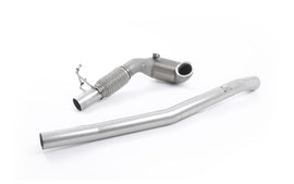 Audi TTS MK3 Non GPF models - Stainless Steel Cast Large Bore Downpipe with Hi-Flow Sports Catalyst (For Milltek Race Cat-Back)