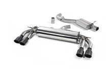 Load image into Gallery viewer, Audi TTS MK3 - Resonated (Quieter) Cat-Back Exhaust System with Cerakote Black Oval Tips
