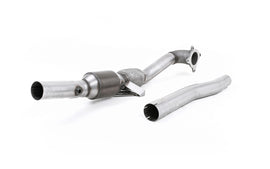 Audi TT MK2 2.0 2WD - Stainless Steel Cast Large Bore Downpipe with Hi-Flow Sports Catalyst (For Milltek Race Cat-Back)