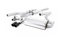 Load image into Gallery viewer, BMW 4 Series F32 428i Auto - Resonated (Quieter) Cat-Back Exhaust System with Cerakote Black Trims