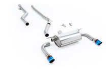 Load image into Gallery viewer, BMW F30 320i M Sport - Race Non-Resonated (Loudest) Cat-Back Exhaust System (For M340i Valance) with Burnt Titanium GT-90 Trims