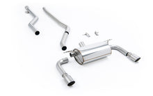 Load image into Gallery viewer, BMW F30 320i M Sport - Race Non-Resonated (Loudest) Cat-Back Exhaust System with Titanium GT-90 Trims (For M340i Valance)