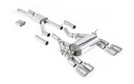 BMW F80 M3/F82 M4 - Race (Loudest) Cat-Back Exhaust System with Titanium Trims