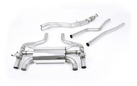 BMW F87 M2 - Cat-Back Exhaust System with Carbon Jet-90 Trims