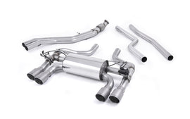 BMW F87 M2 - Cat-Back Exhaust System  with Titanium GT-90 Trims