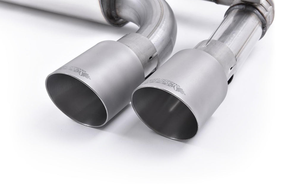 BMW F87 M2 - Cat-Back Exhaust System  with Titanium GT-90 Trims