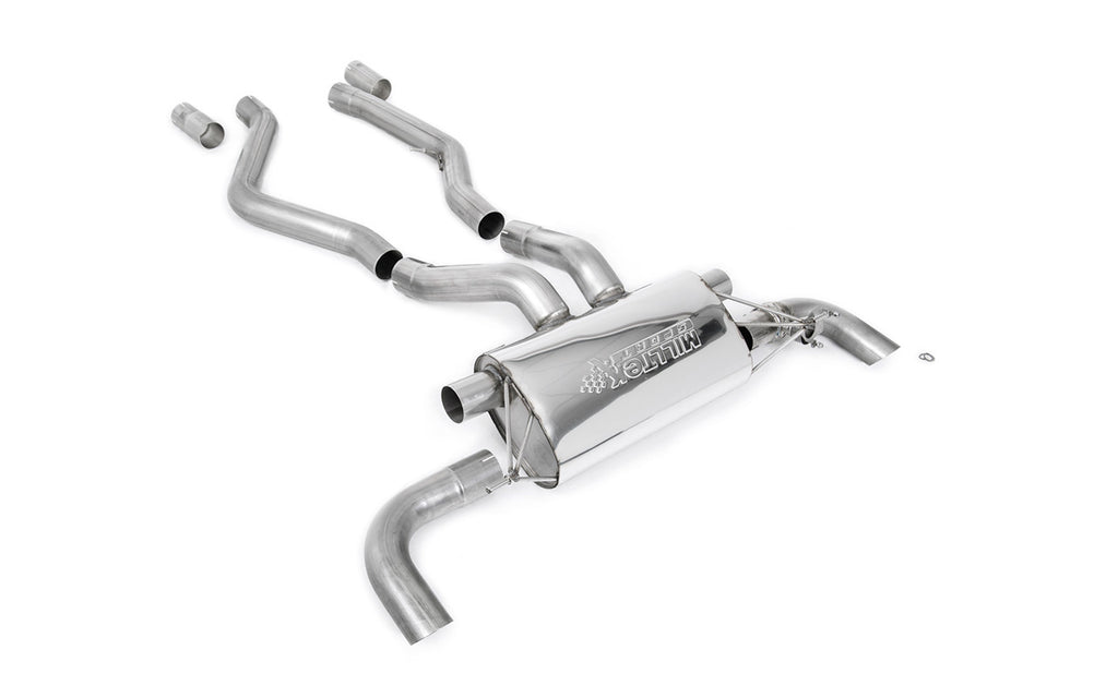 BMW G20/21 M340i &amp; G22 M440i - OPF Back Exhaust System - Uses OE Trims