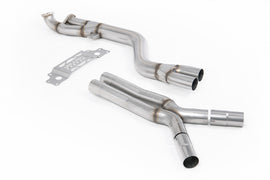 BMW G87 M2 - Secondary Catalyst Bypass - Non Resonated with X Pipe to Milltek Axle Back Only