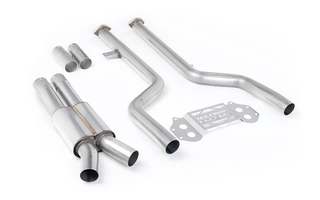 BMW G8X M3/M4 - Resonated Secondary Catalyst Bypass - Fits to OE Downpipes &amp; Milltek Sport Axle Back Only