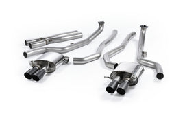BMW M5 F10 - Cat-Back Exhaust System with Cerakote Black Trims