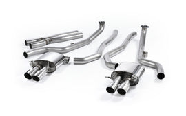 BMW M5 F10 - Cat-Back Exhaust System with Polished Trims