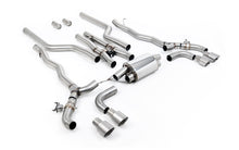Load image into Gallery viewer, BMW M5 F90 (GPF Equipped) - Cat Back Exhaust System with Brushed Titanium GT-100 Trims