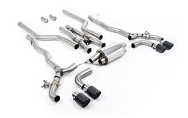 BMW M5 F90 (GPF Equipped) - Cat Back Exhaust System with Carbon JET-100 Trims