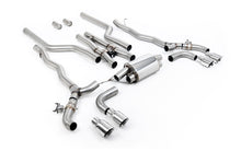 Load image into Gallery viewer, BMW M5 F90 (GPF Equipped) - Cat Back Exhaust System with Polished GT-100 Trims