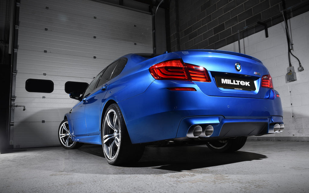 BMW M5 F10 - Cat-Back Exhaust System with Titanium Trims