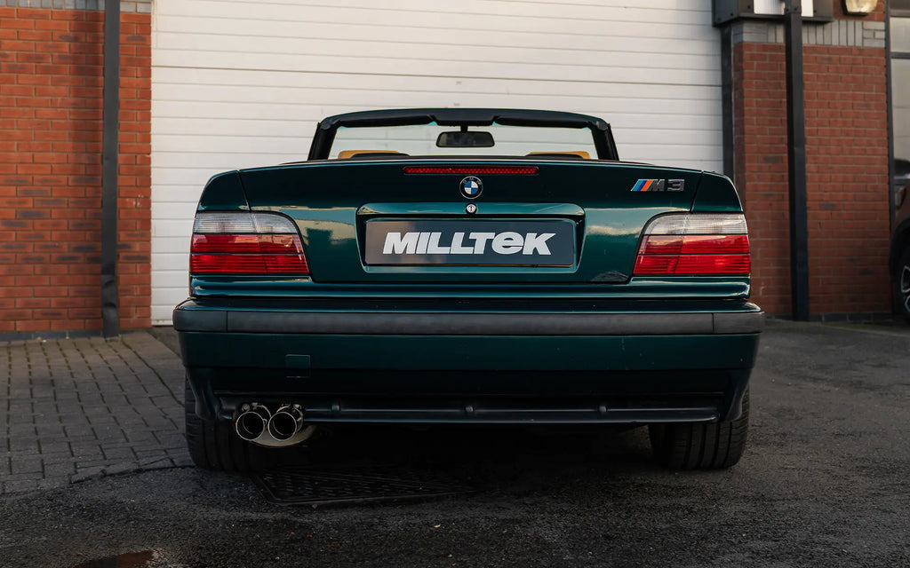 BMW E36 M3 - Cat-back With OEM+ Single Wall Polished 70mm Tips