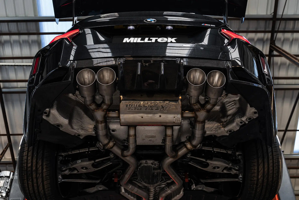 BMW G87 M2 - Centre Resonator Back System with GT-115 Polished Trims