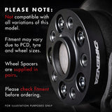 Direnza BMW M5 F90 2020+ - 12mm Wheel Spacers - Pair - 5x112 M14x1.25 66.5mm