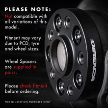 Load image into Gallery viewer, Direnza VW Volkswagen Transporter T5 / T6 / T7 - 20mm Wheel Spacers - Pair - 5x120 M14x1.5 65.1mm