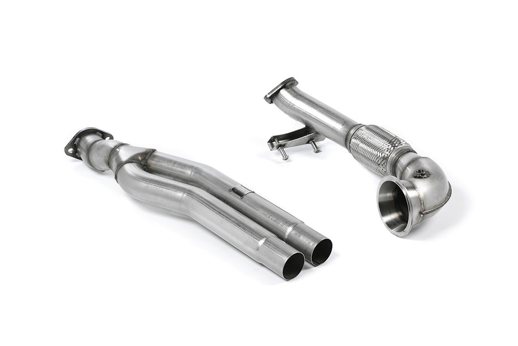 Downpipe (Primary Catalyst Delete + Turbo Elbow) - Audi RS3 8V Pre Facelift