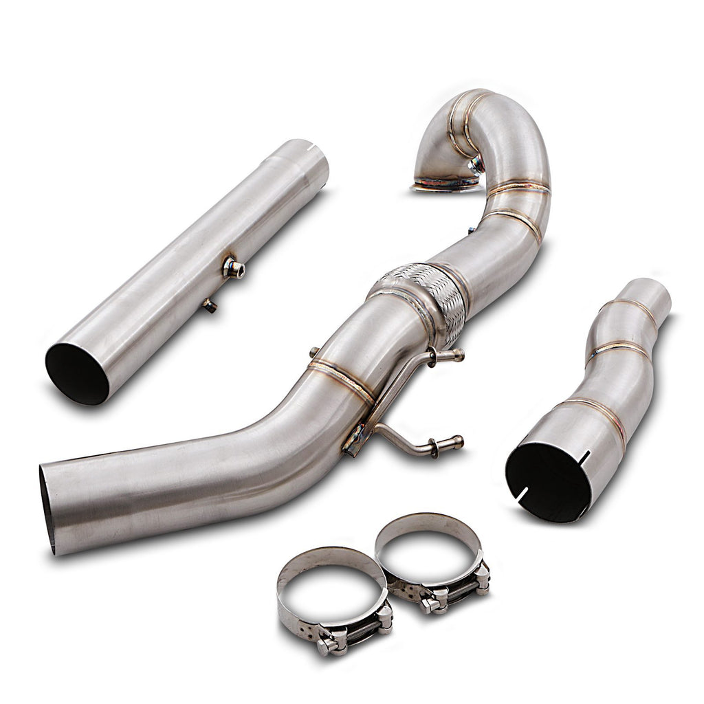 Direnza Volkswagen Golf Mk8 R 2.0 TSI 2019+ 4" GPF + Decat Delete Downpipe