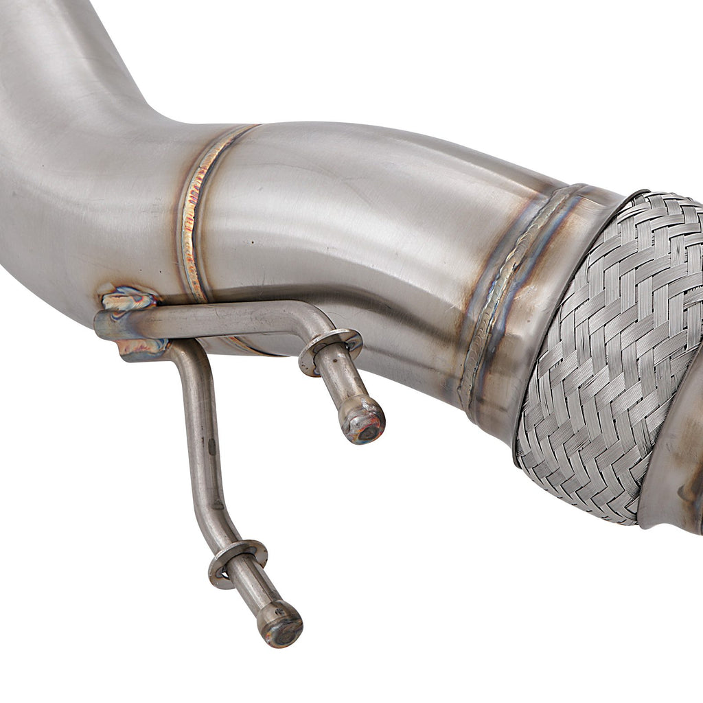 Direnza Volkswagen Golf Mk8 R 2.0 TSI 2019+ 4" GPF + Decat Delete Downpipe