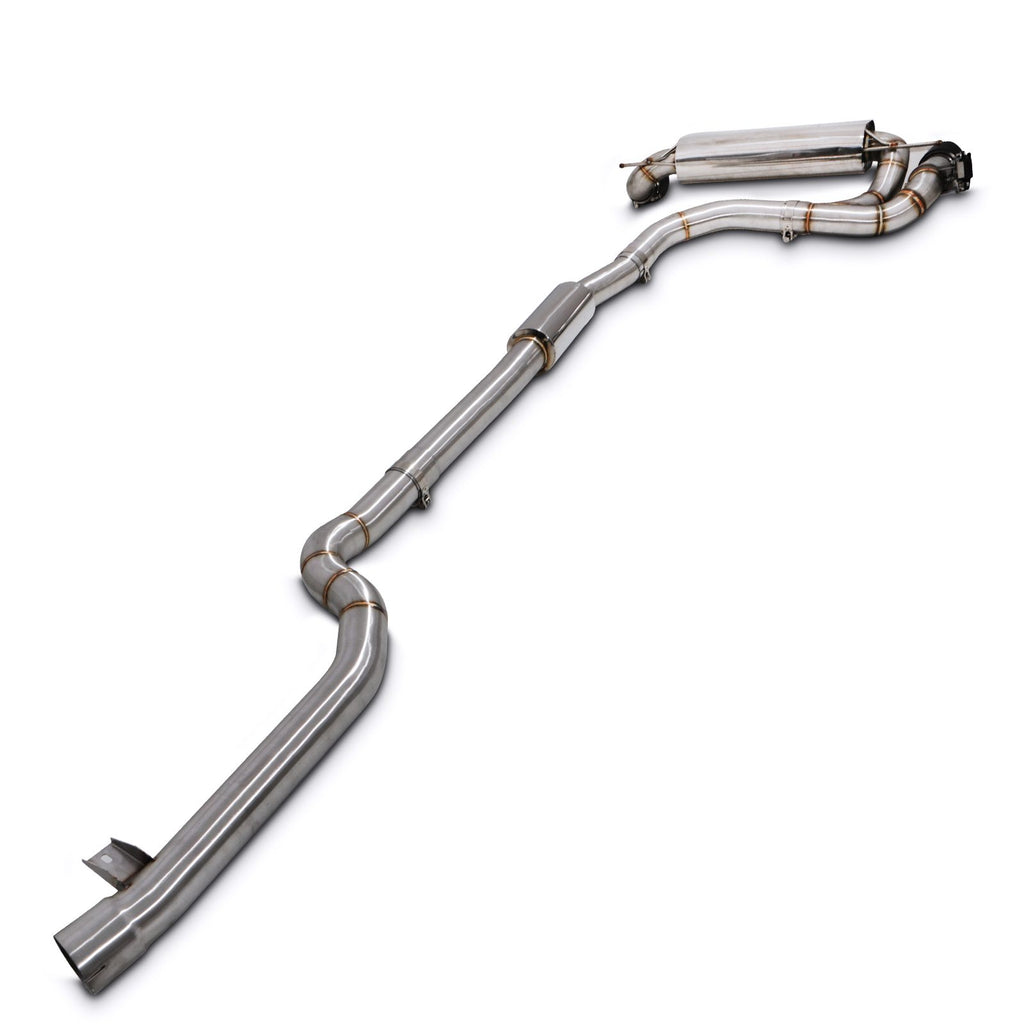 Direnza BMW M140i F20 F21 16-19 - 3" Valved Catback Exhaust System With Carbon Tips
