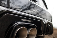 Load image into Gallery viewer, F66 Mini Cooper S Non-Resonated (louder) OPF/GPF Back System for Milltek Design Diffuser only with Brushed Titanium Tips