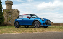 Load image into Gallery viewer, F66 Mini JCW - Resonated Particulate Filter-back System with Brushed Titanium Tips