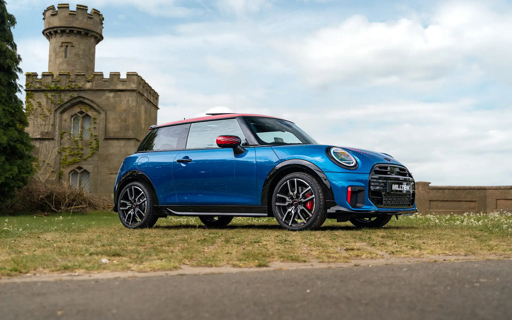 F66 Mini JCW - Resonated Particulate Filter-back System with Carbon Tips