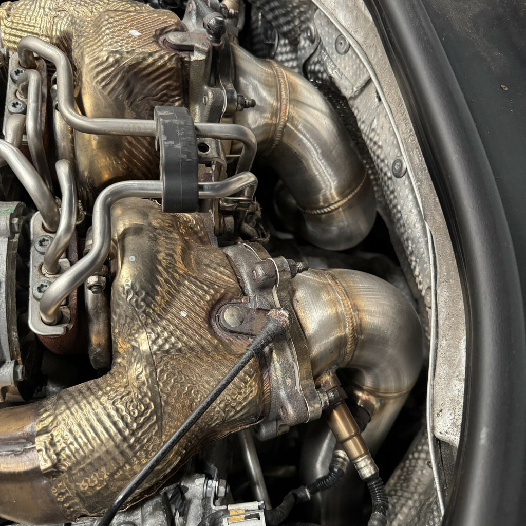 Direnza Audi RS6 C7 Quattro 4.0T V8 13-18 Exhaust Decat Downpipes