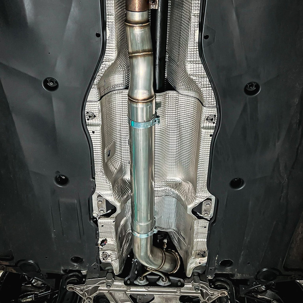 Direnza Volkswagen Golf Mk8 R 2.0 TSI 2019+ 4" GPF + Decat Delete Downpipe