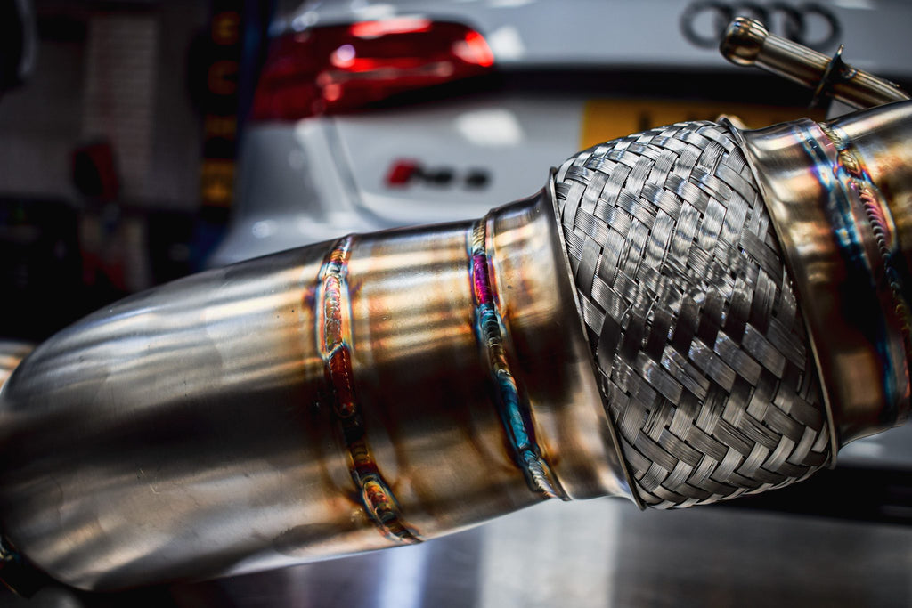 Direnza Audi RS3 8V Quattro 2.5 TFSI 17-20 4" Exhaust Decat Downpipe